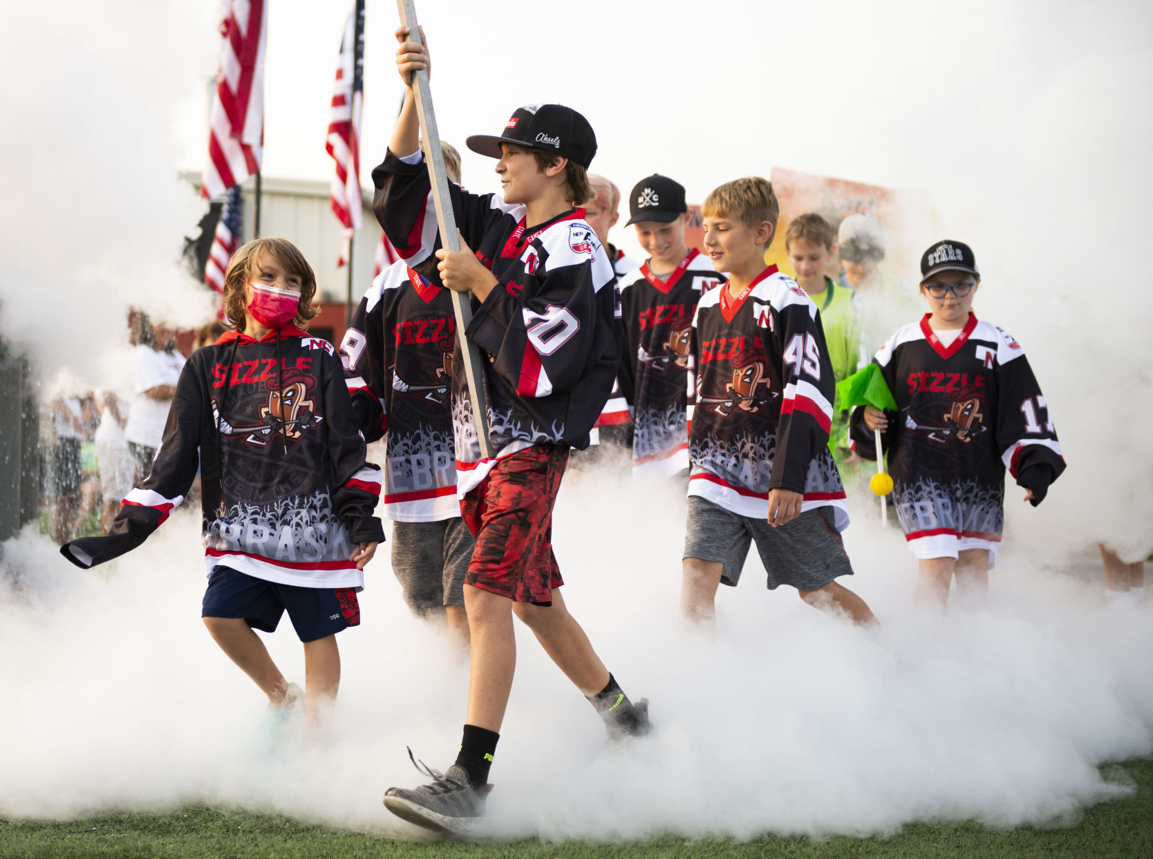 State Games opening ceremonies, 7.16